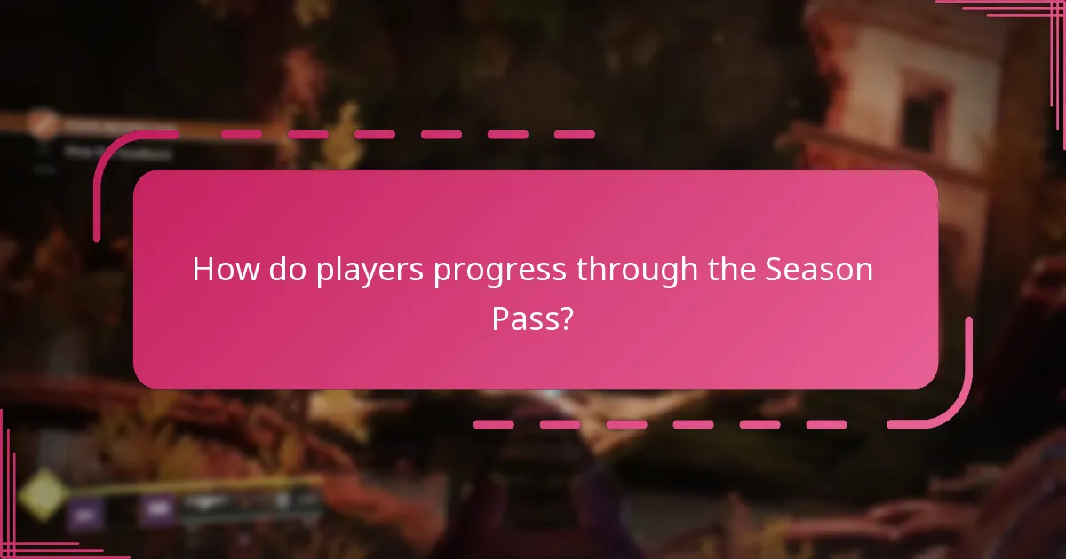 How do players progress through the Season Pass?